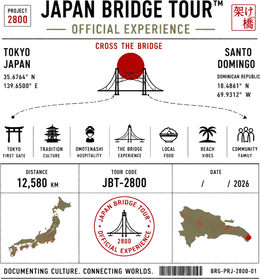 Japan Bridge Tour official experience record